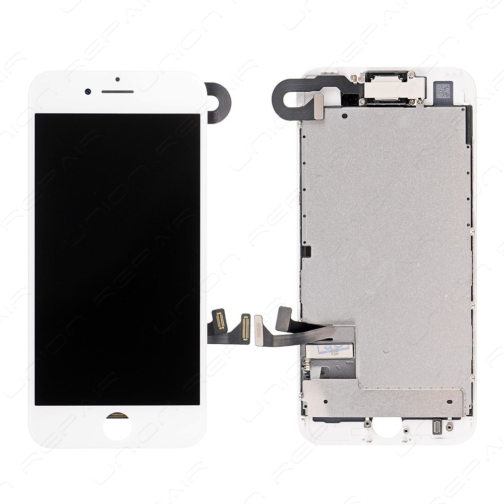 Voorgemonteerd iPhone 7 Scherm (LCD Touchscreen + Onderdelen) Originele Kwaliteit Wit Telefoon winkel . telefoon reparatie winkel, refurbished telefoon accessoires, telefoon onderdelen